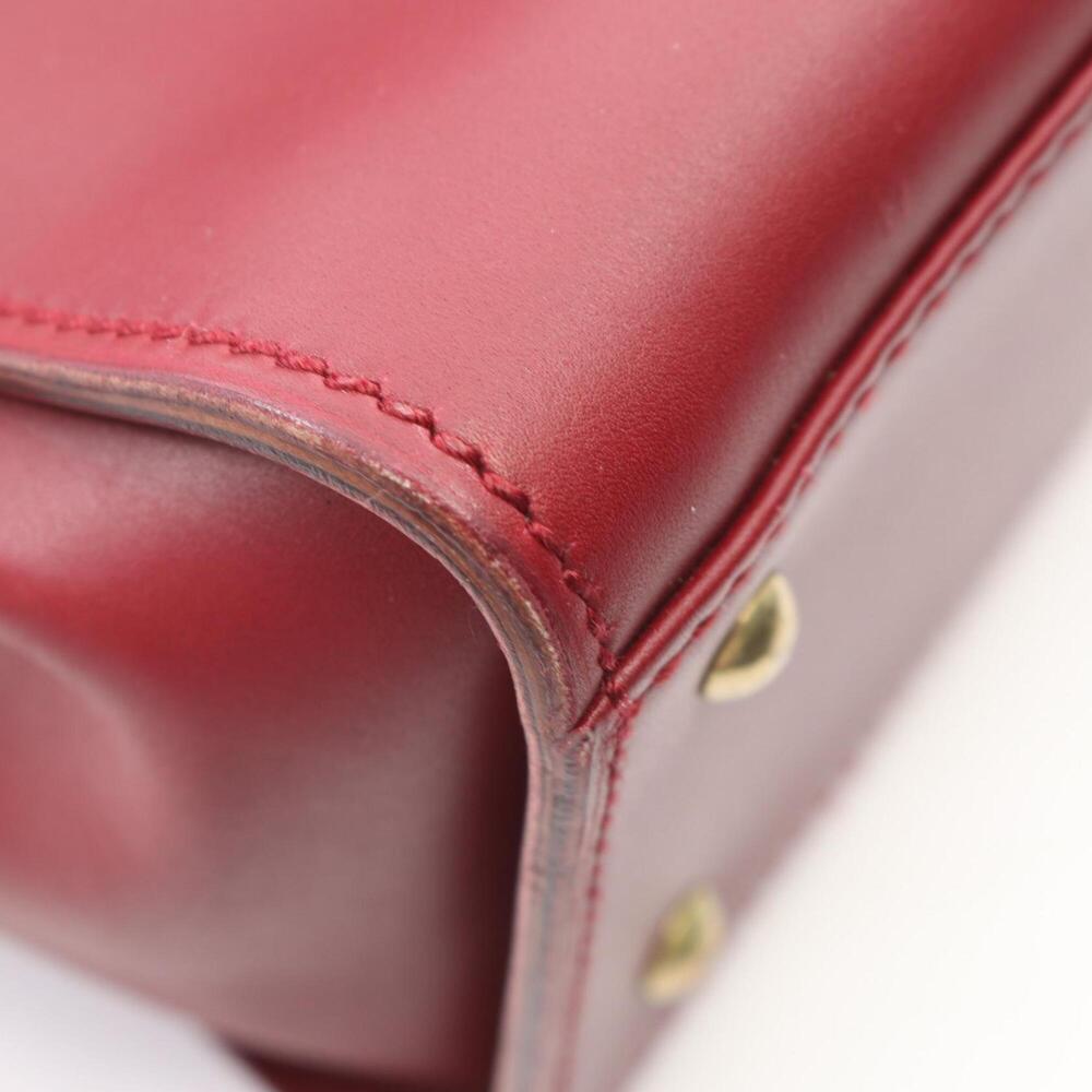 GUCCI Red Leather Bag - Picture 6 of 11